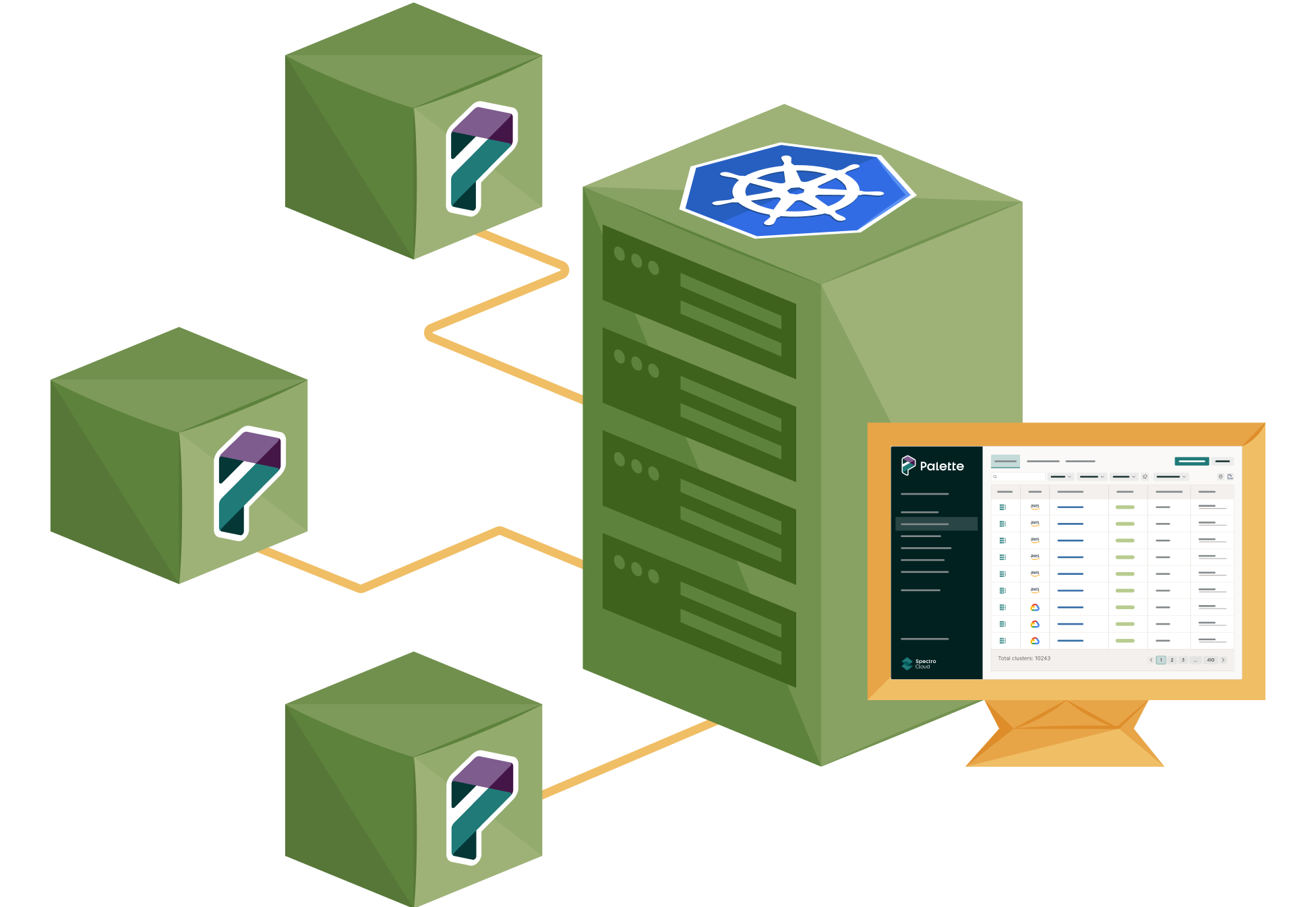 Unique decentralized architecture