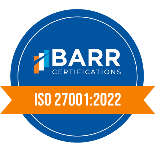ISO 27001 certificate