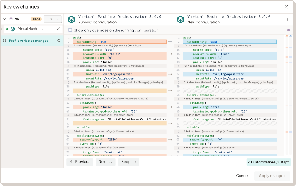 Manage containers and VMS simultaneously