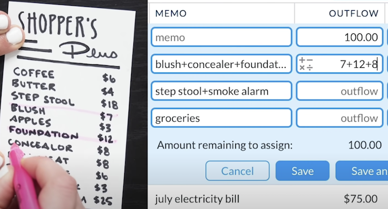 Make calculations quickly by using the keys that symbolize plus, minus, multiply, and divide on your keyboard.