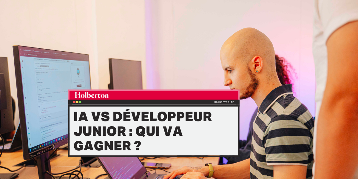 IA vs développeur junior : Qui va gagner ? - Holberton Actual Digital ...