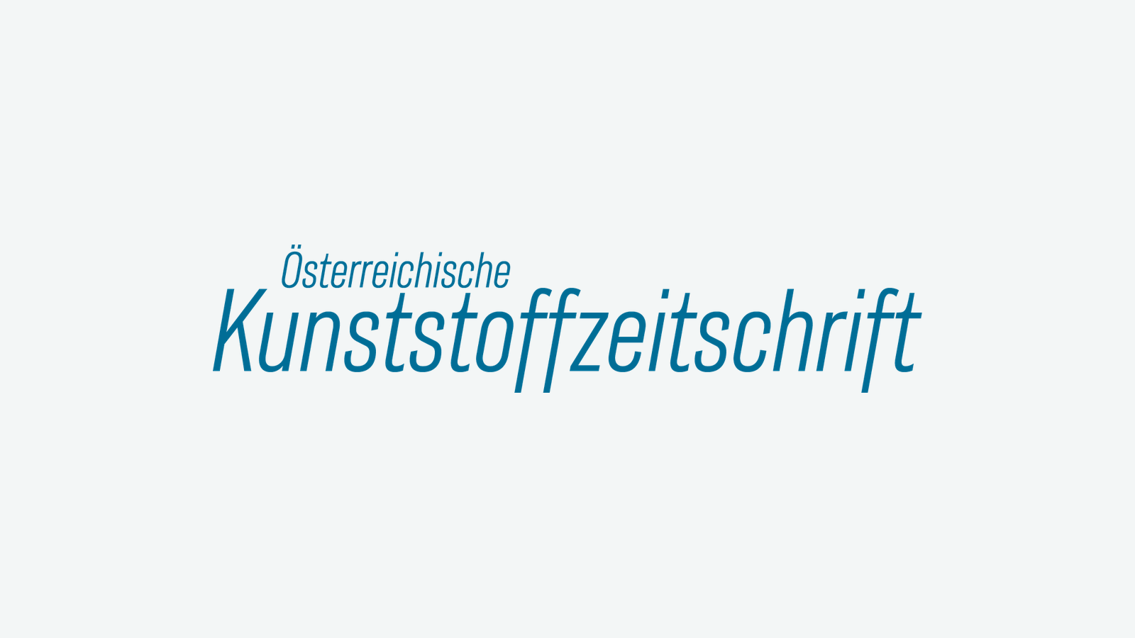 Logo der Österreichischen Kunststoffzeitschrift