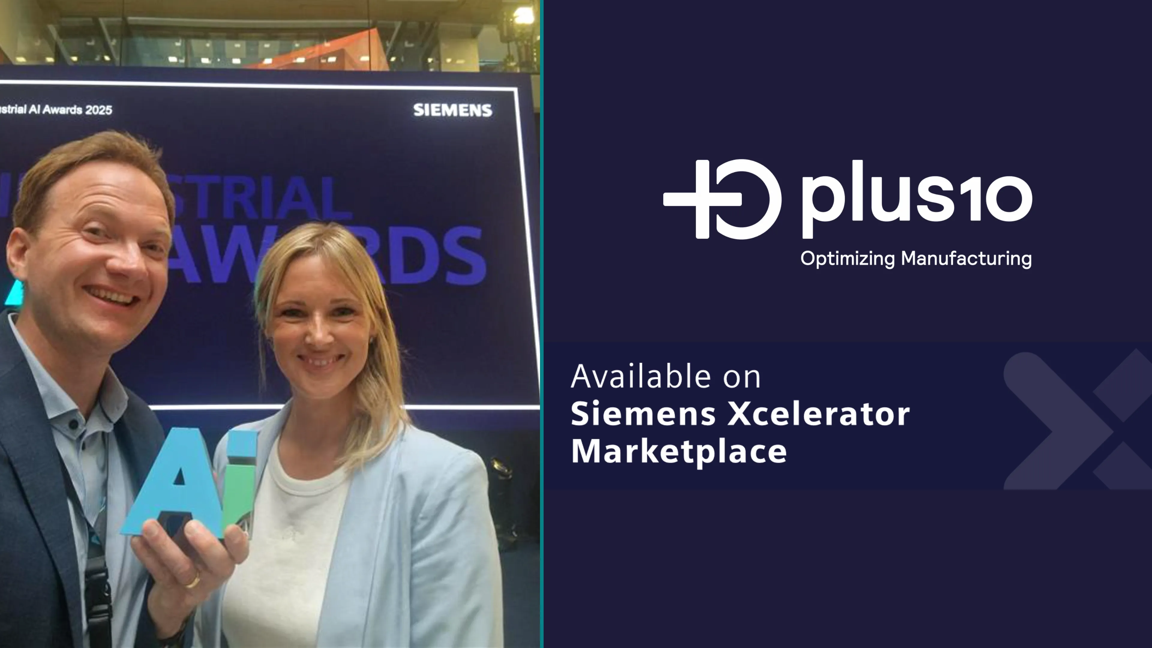 Felix Müller bei den Siemens Industrial AI Awards 2025