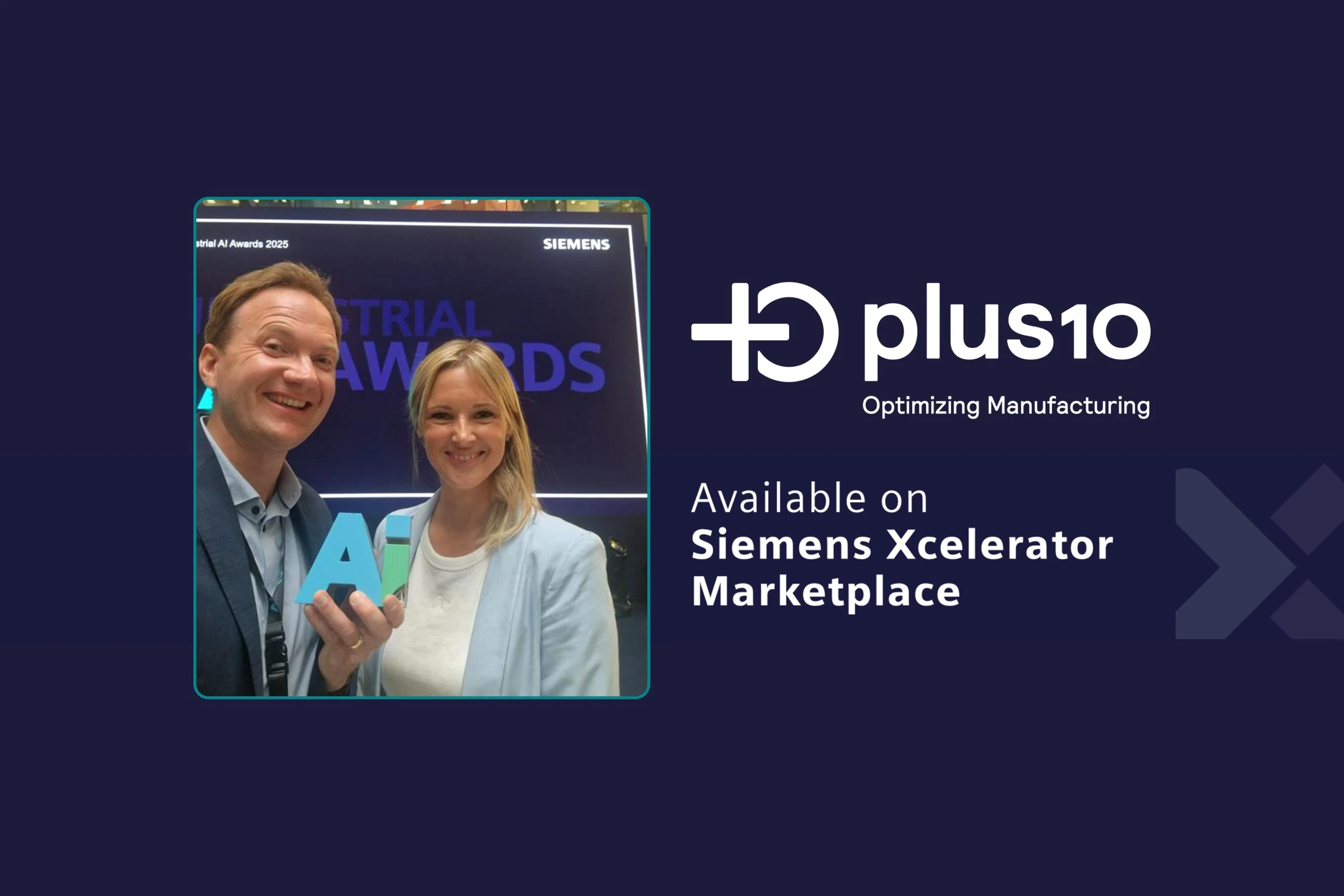 Felix Müller bei den Siemens Industrial AI Awards 2025