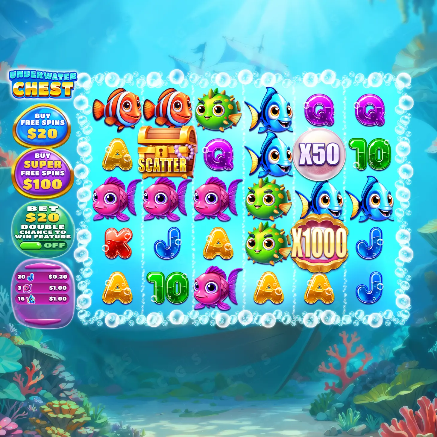 Slot Game Art