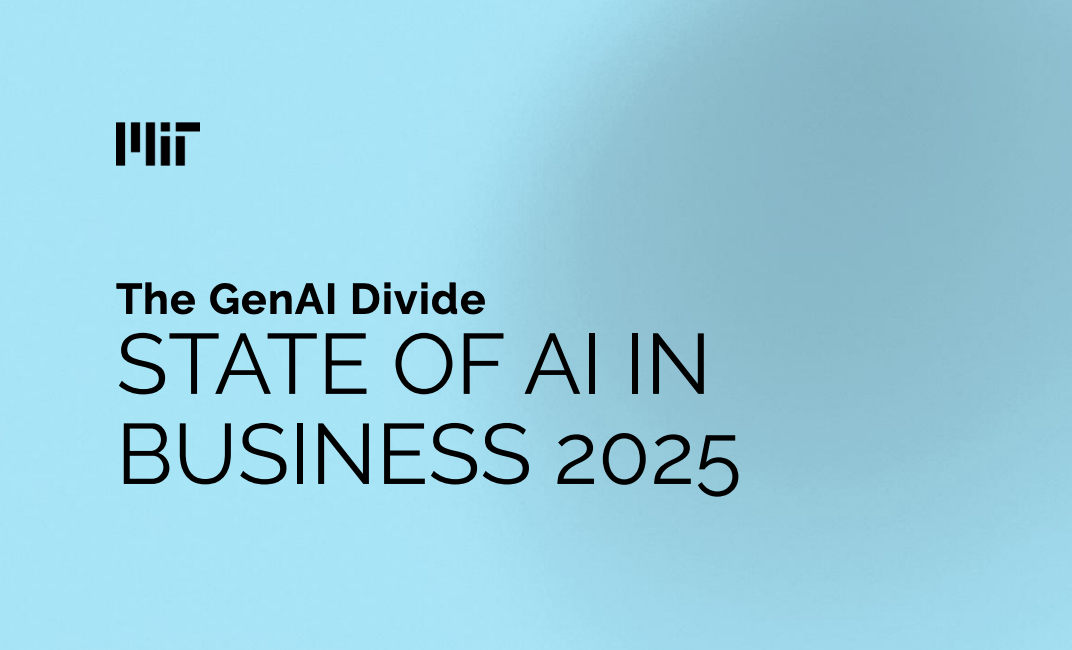 MIT GenAI Divide State of AI in Business 2025 report cover - comprehensive study revealing why 95% of enterprise AI projects fail and how to cross the divide