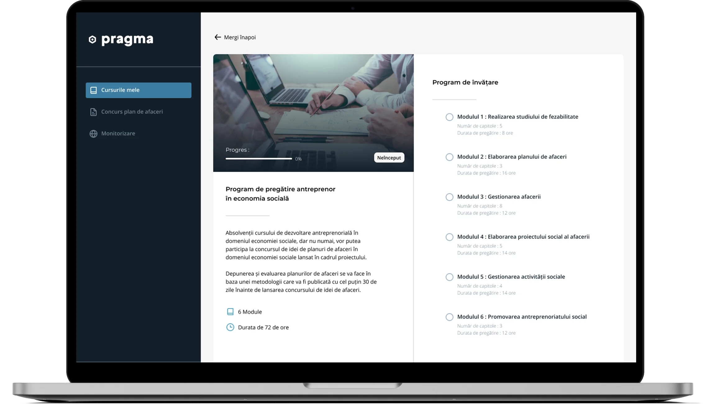 Screen with main searching feature of the platform having the products displayed on the right and a map with vendors on the left.