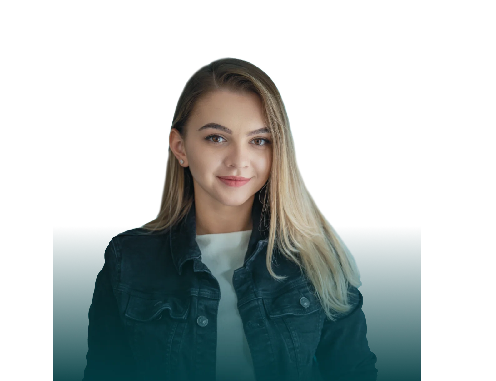 Photo with the product success manager that provided the testimonial