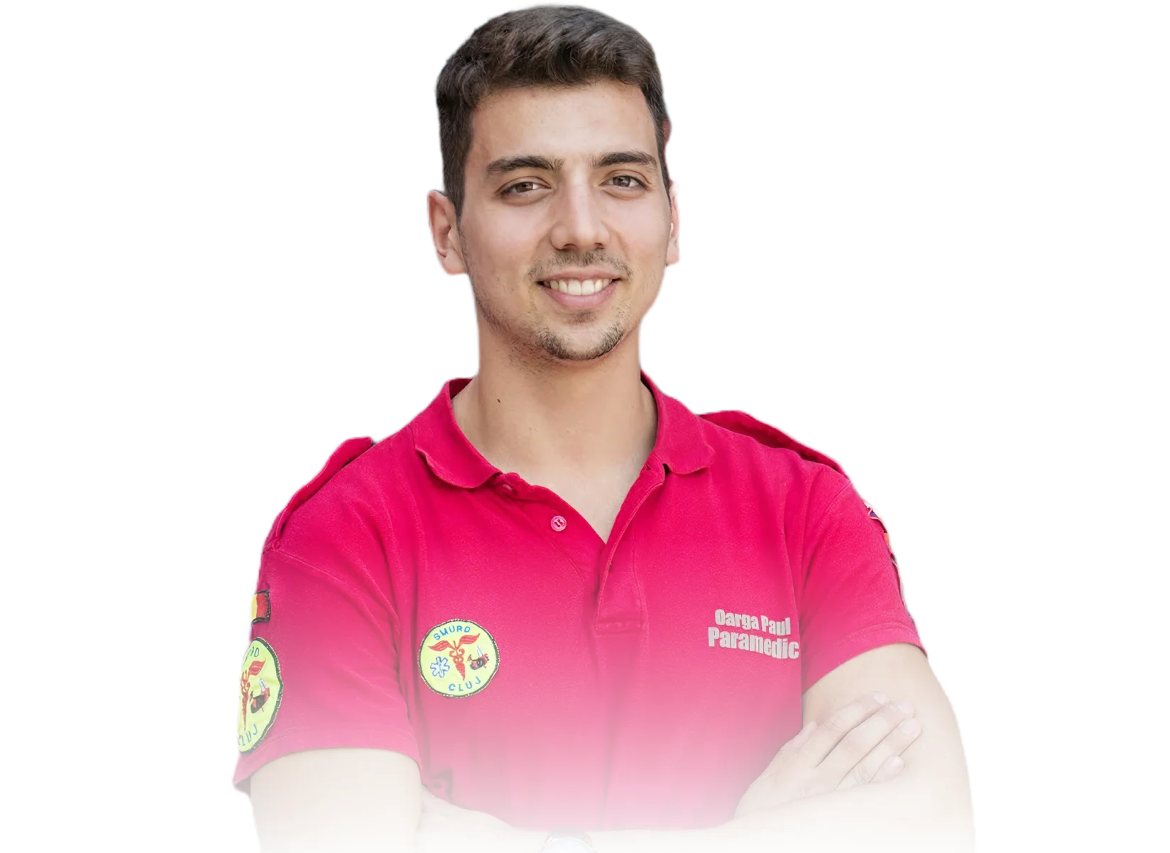 Photo with BulkExchange's CTO that provided the testimonial