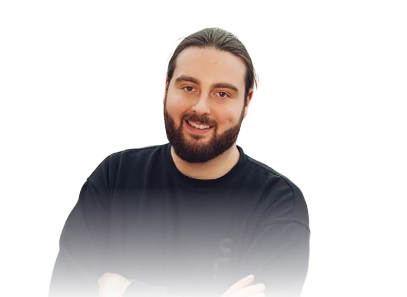 Photo with BulkExchange's CTO that provided the testimonial