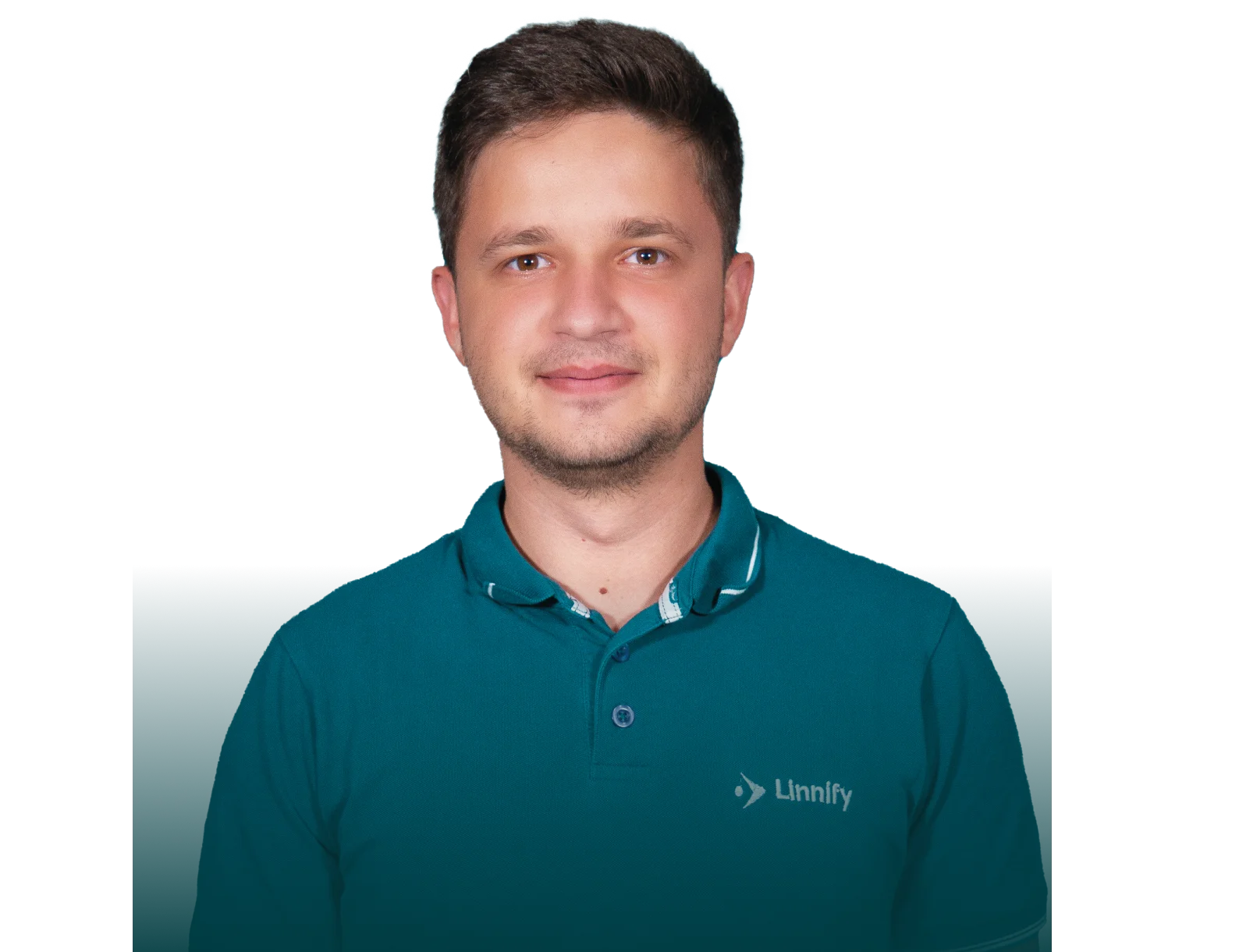 Photo with the product success manager that provided the testimonial