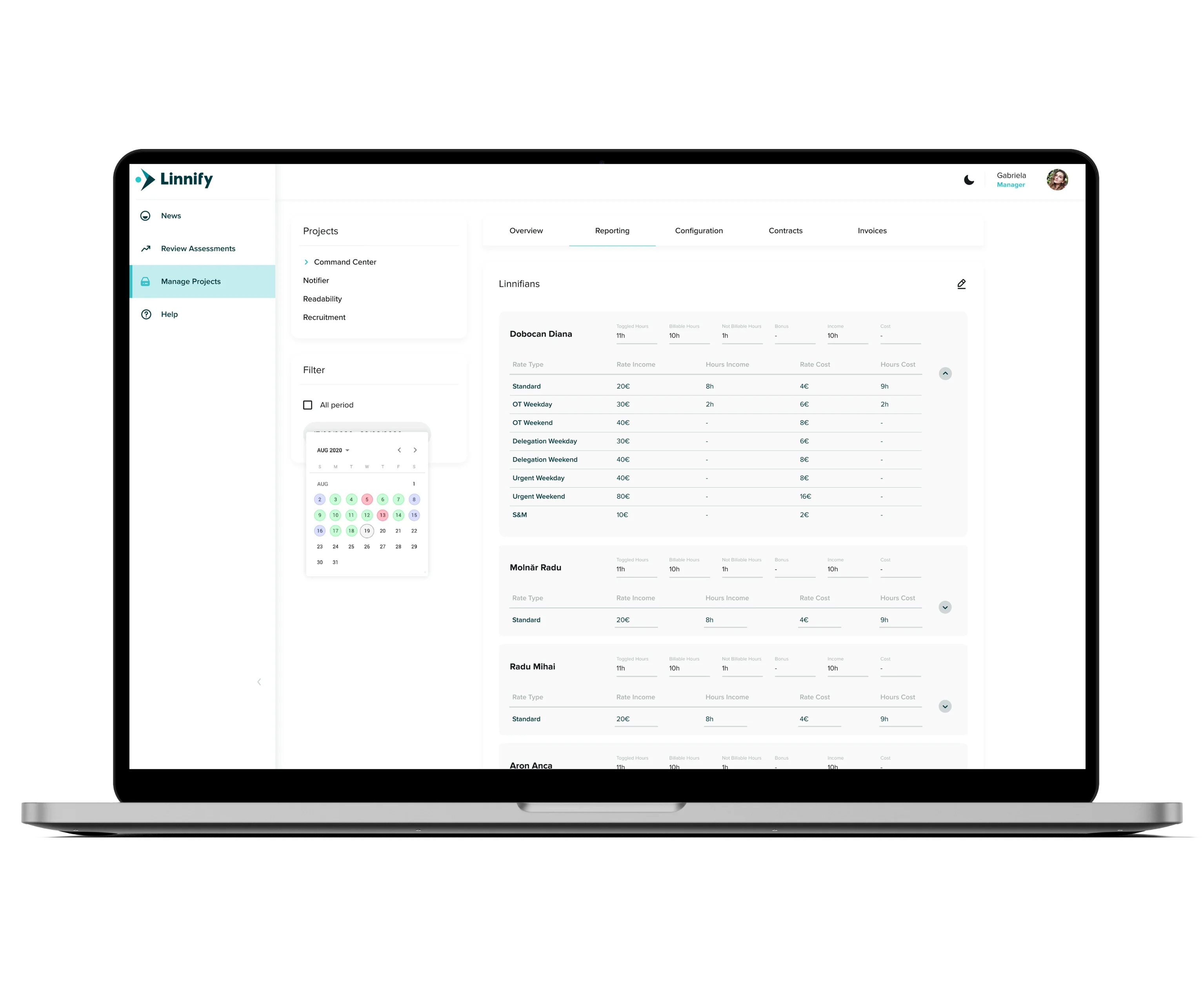 A laptop with a screen showcasing the details of an RFP.