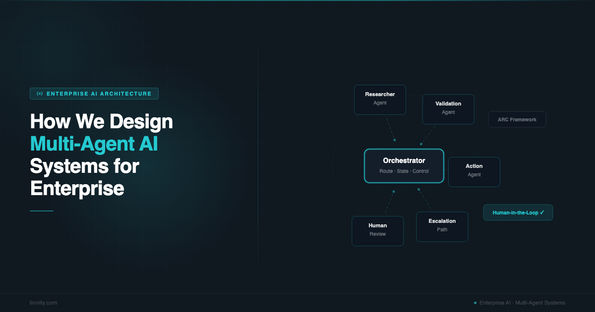 How we design multi-agent AI systems for enterprises