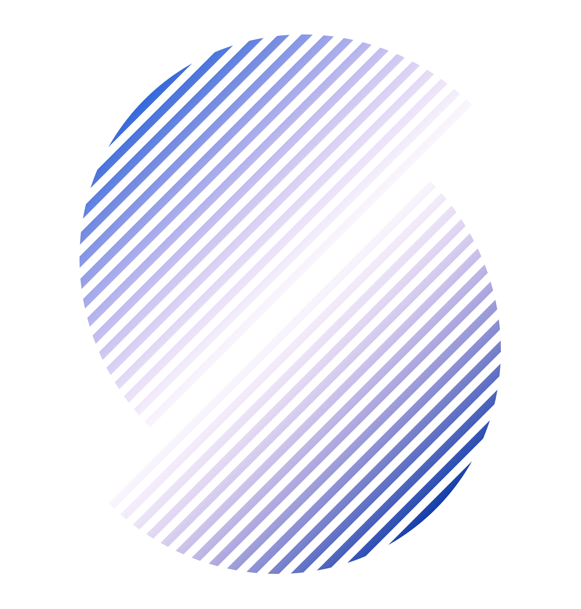 Abstract blue wireframe shape