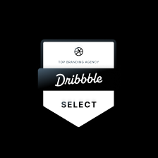 Dribbble Select Top Branding Agency badge