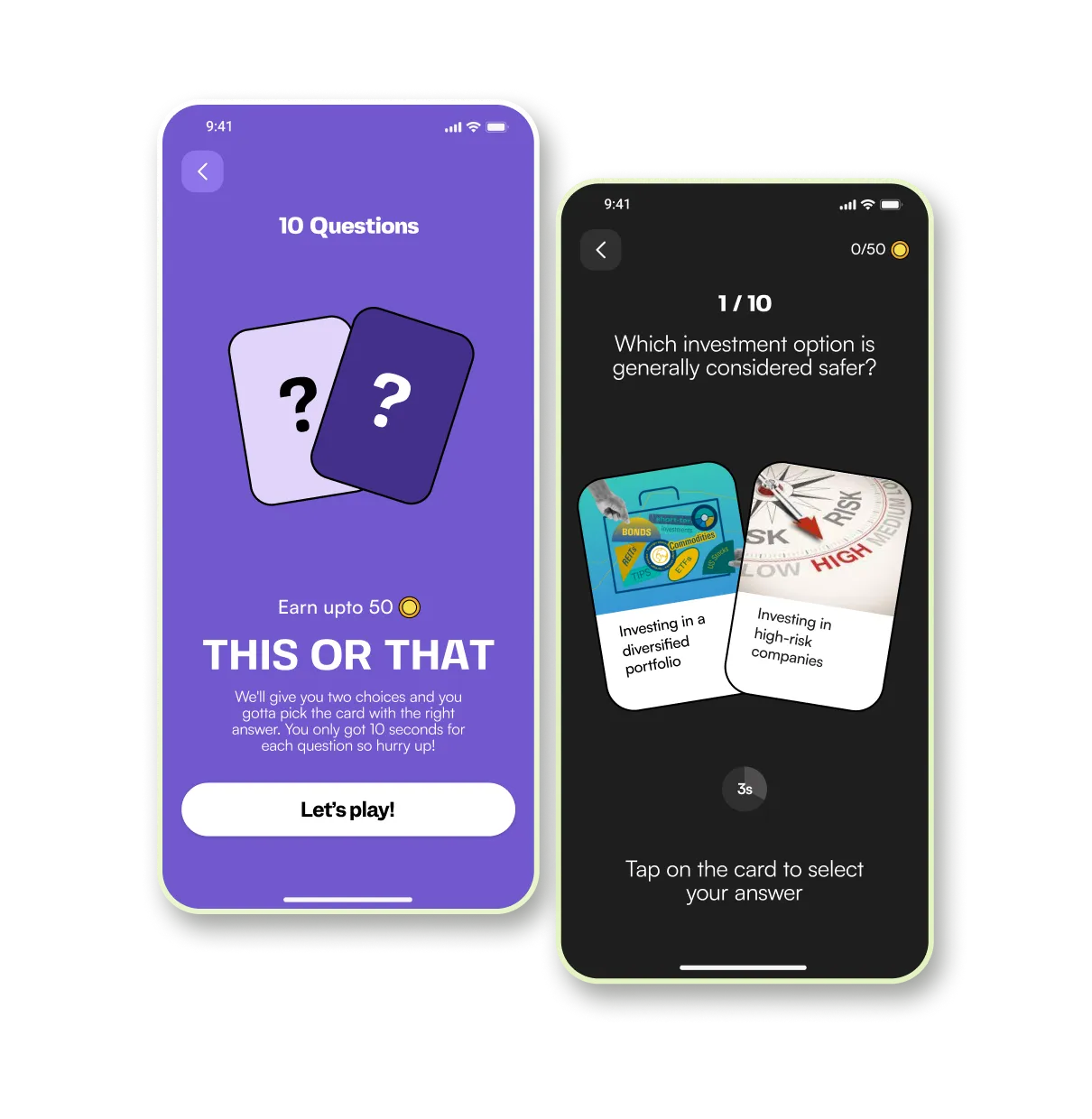 Game page