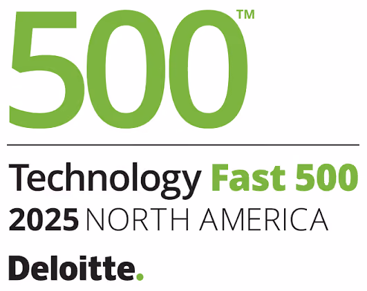 Badge: Deloitte Technology Fast 500 2025 North America