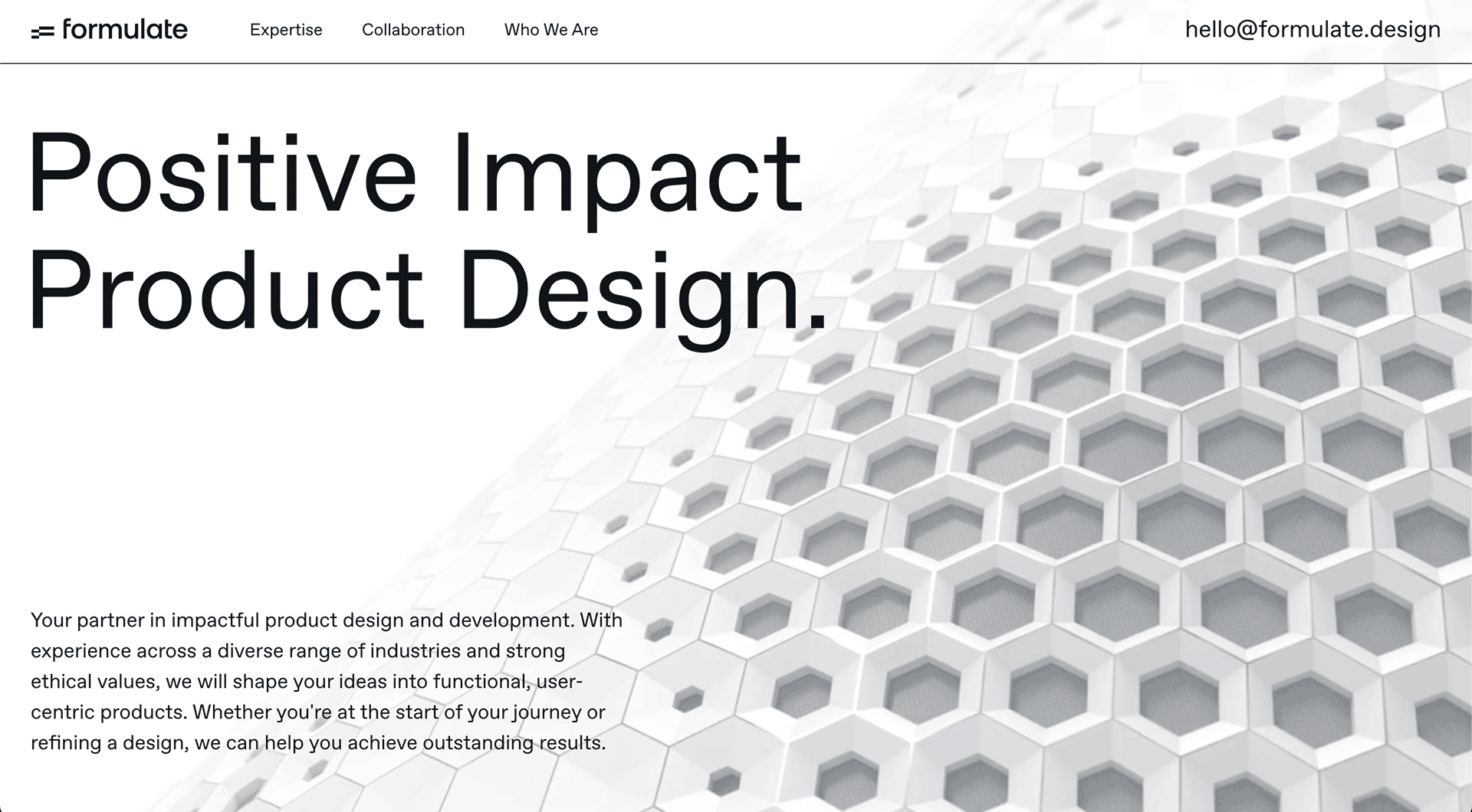 Formulate Design Formulate - Product design