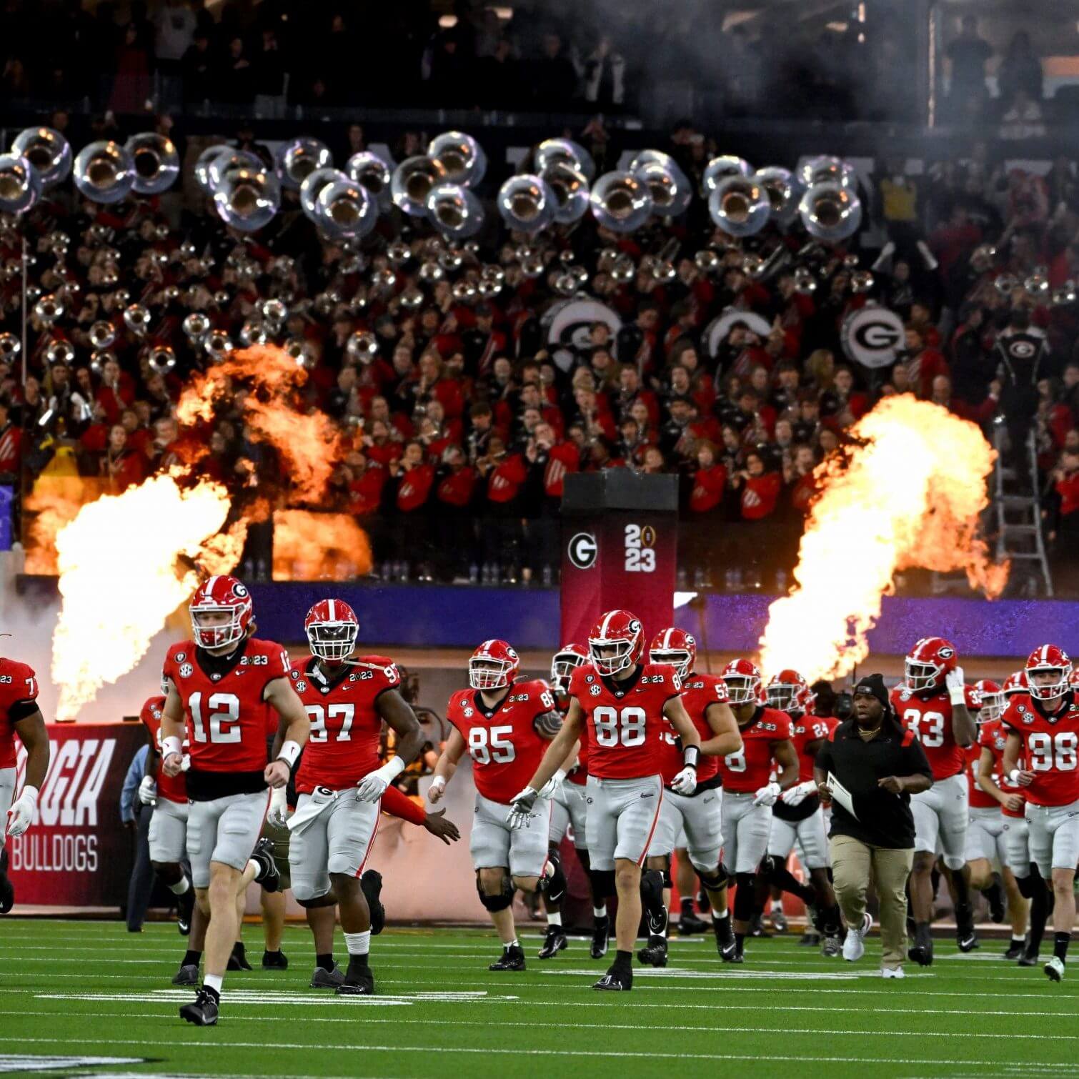 Georgia Plays TCU In CFP Championship Game At SoFi Stadium In Inglewood|College Football