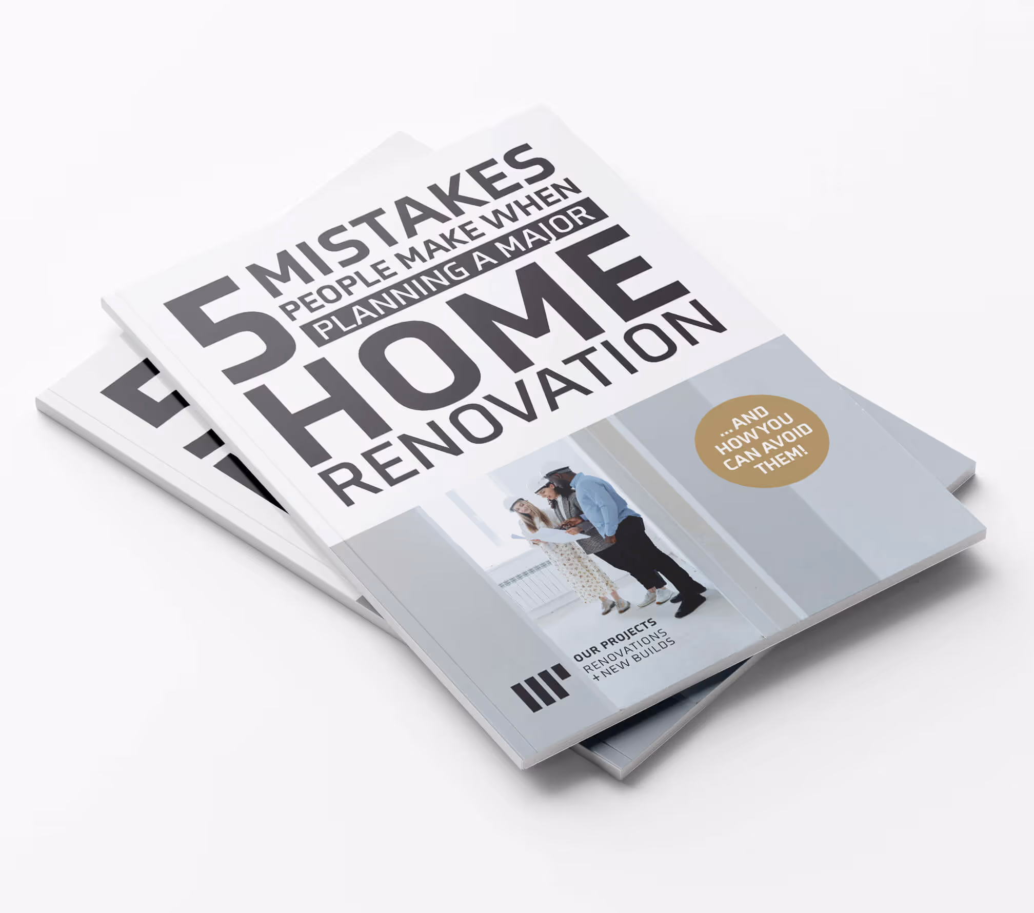 Guide Cover of '5 Mistakes People Make When Planning a Major Home Renovation'