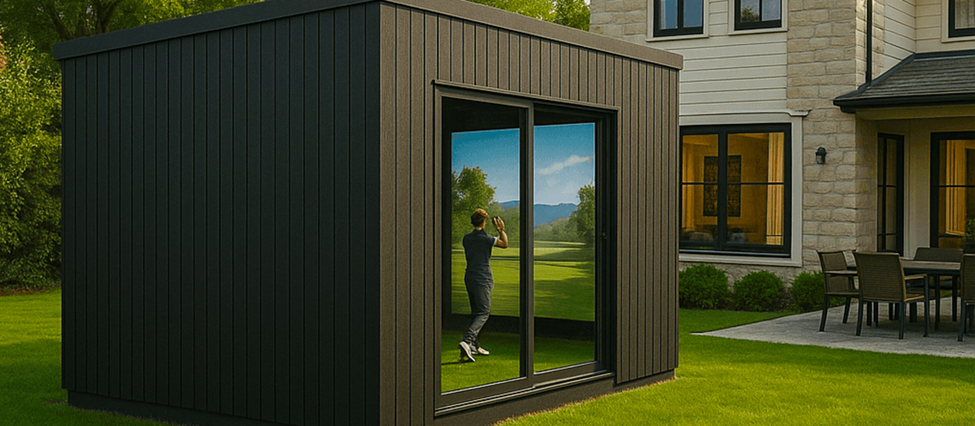 Premium Golf Simulator Room in Auckland
