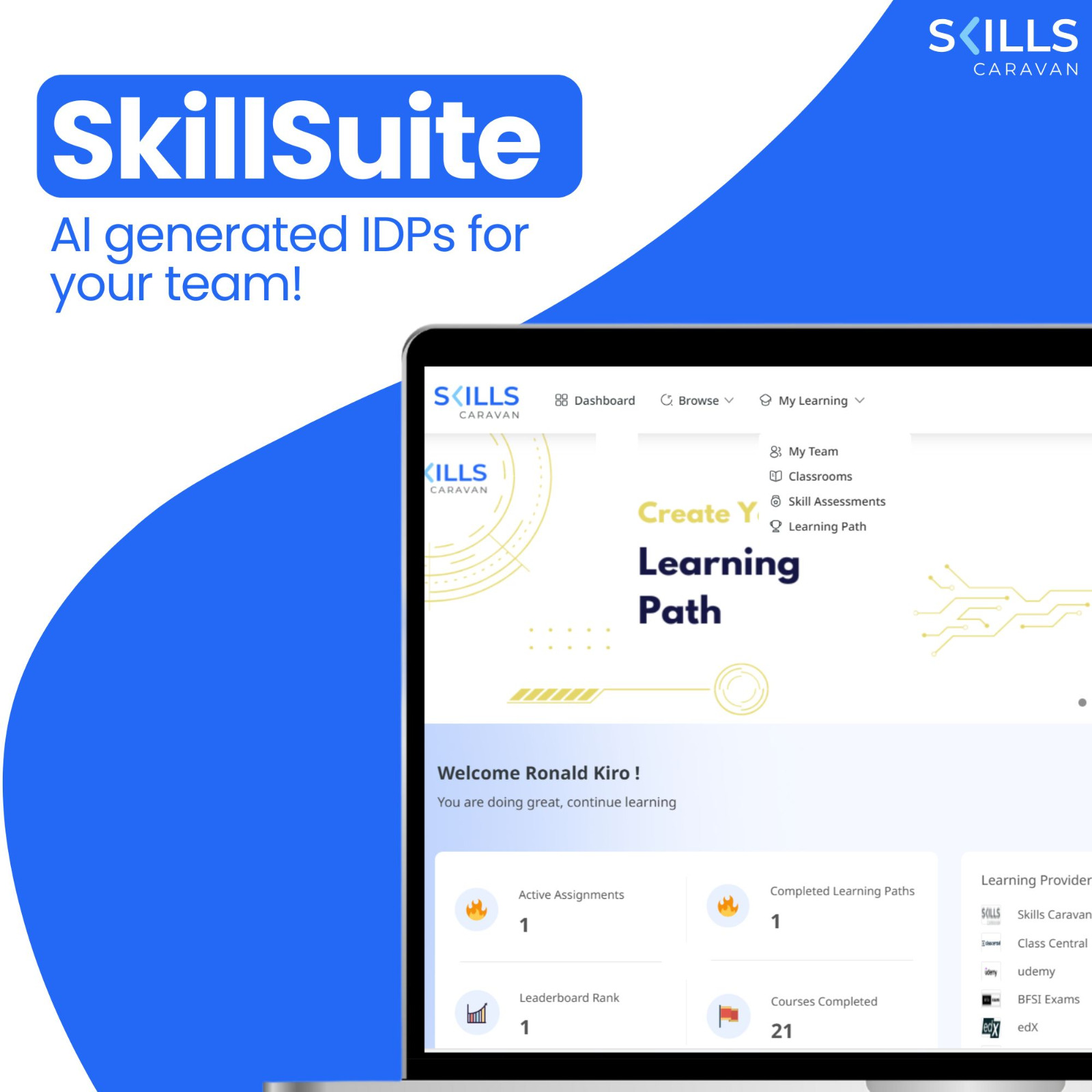 Skill Suite — matrix, gap & IDP