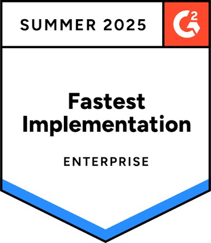 Summer 2025 Fastest Implementation badge