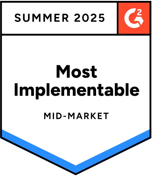 Summer 2025 Most Implementable badge