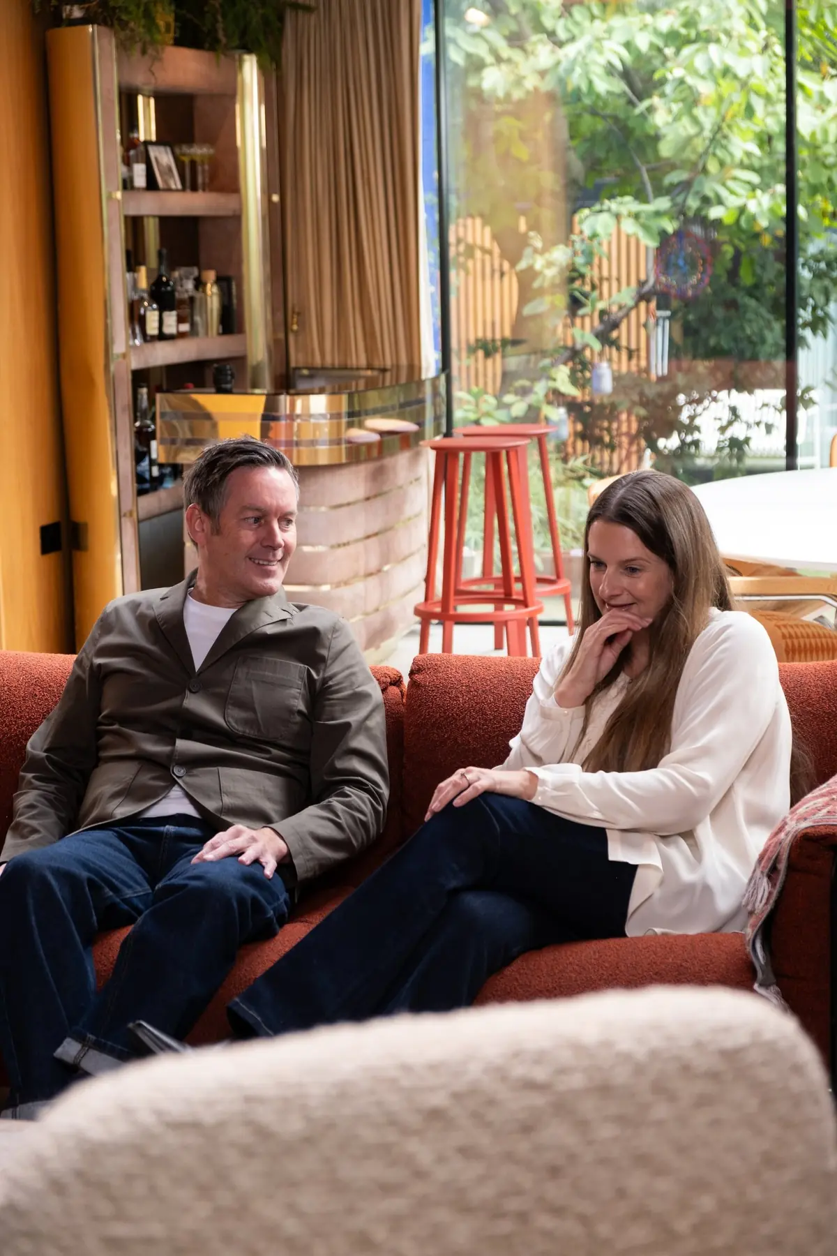 Matt Parry and Kate Shepherd in conversation