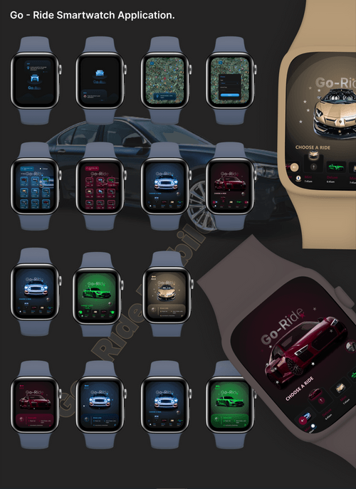 Car ride booking application.