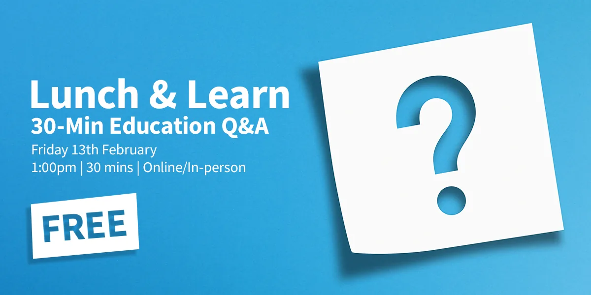Lunch & Learn - Free 30-Min Education Q&A