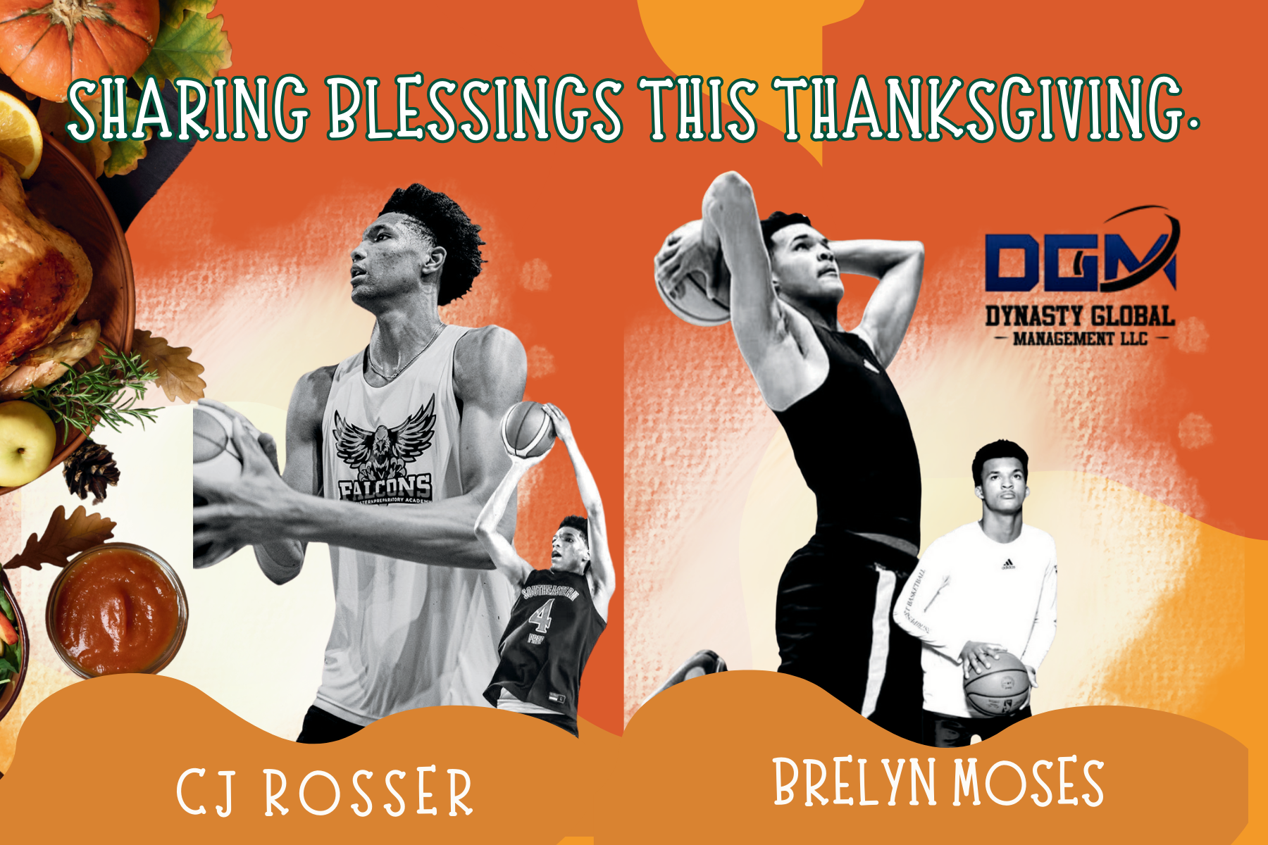 Sharing Blessings This Thanksgiving: CJ Rosser & Brelyn Moses Give Back to Rocky Mount