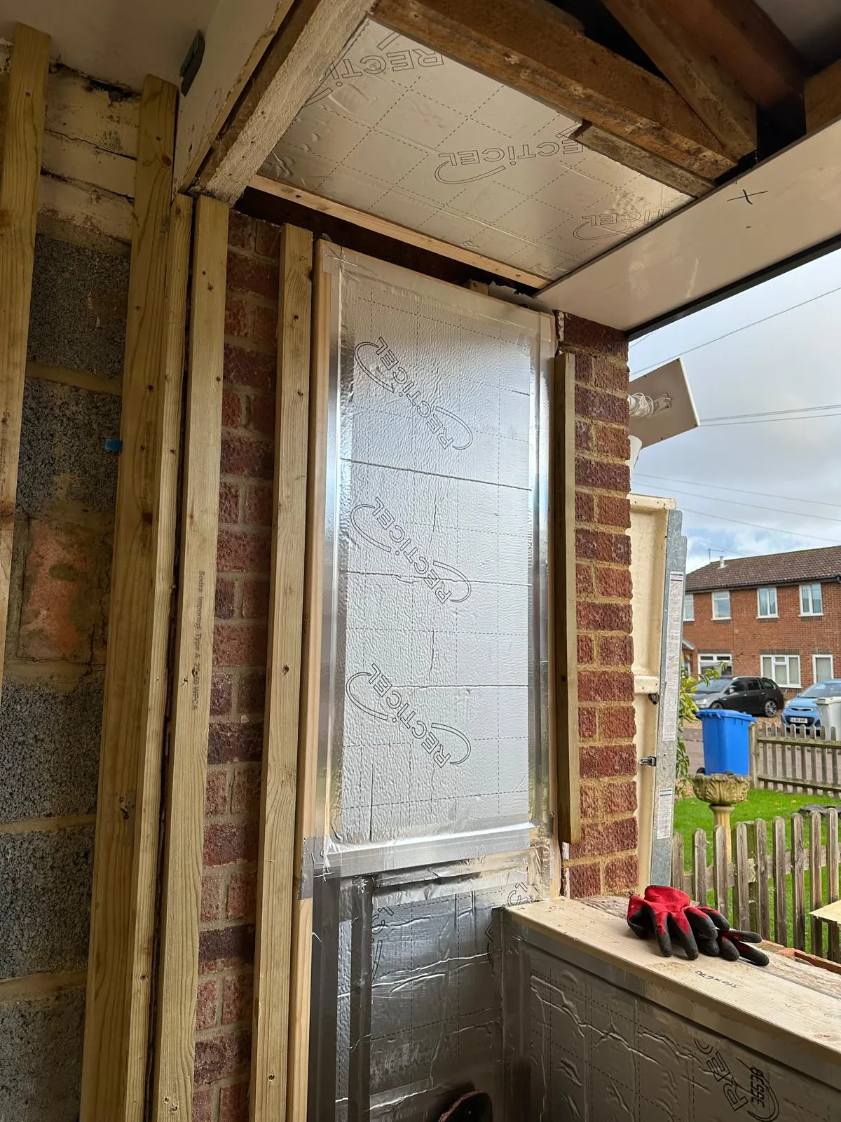 garage conversion very close to complete