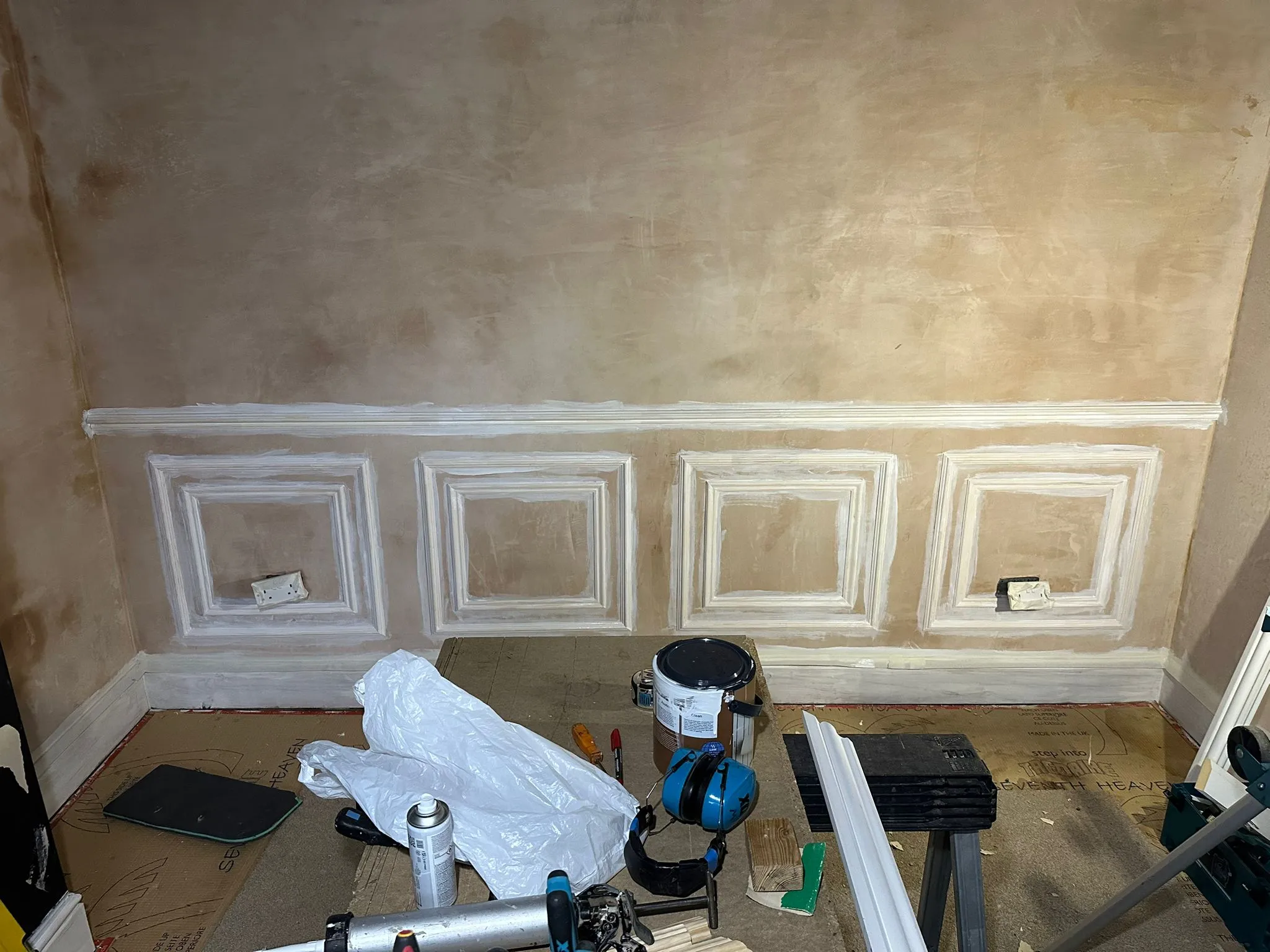 garage conversion very close to complete