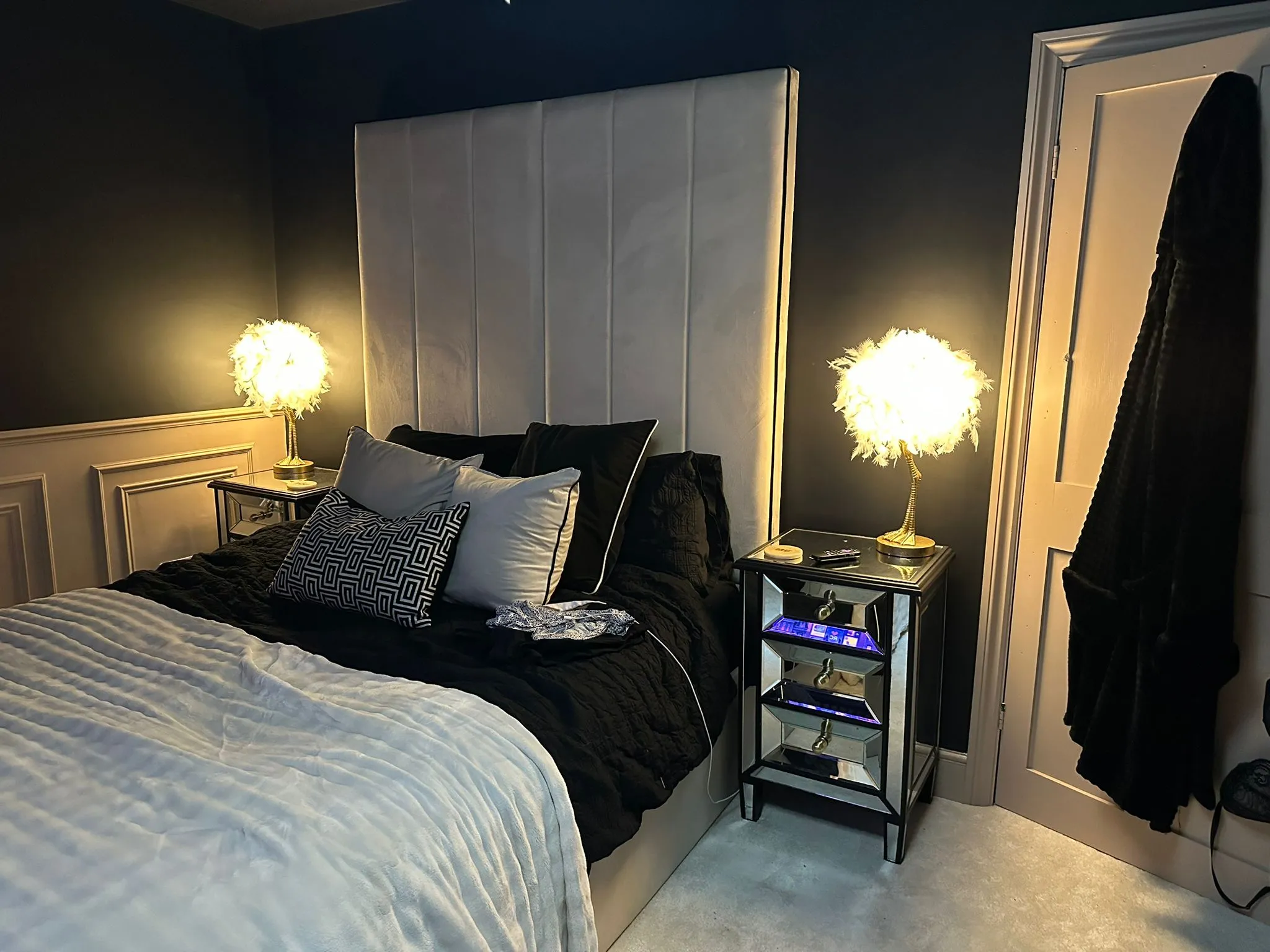 garage being prepared for conversion