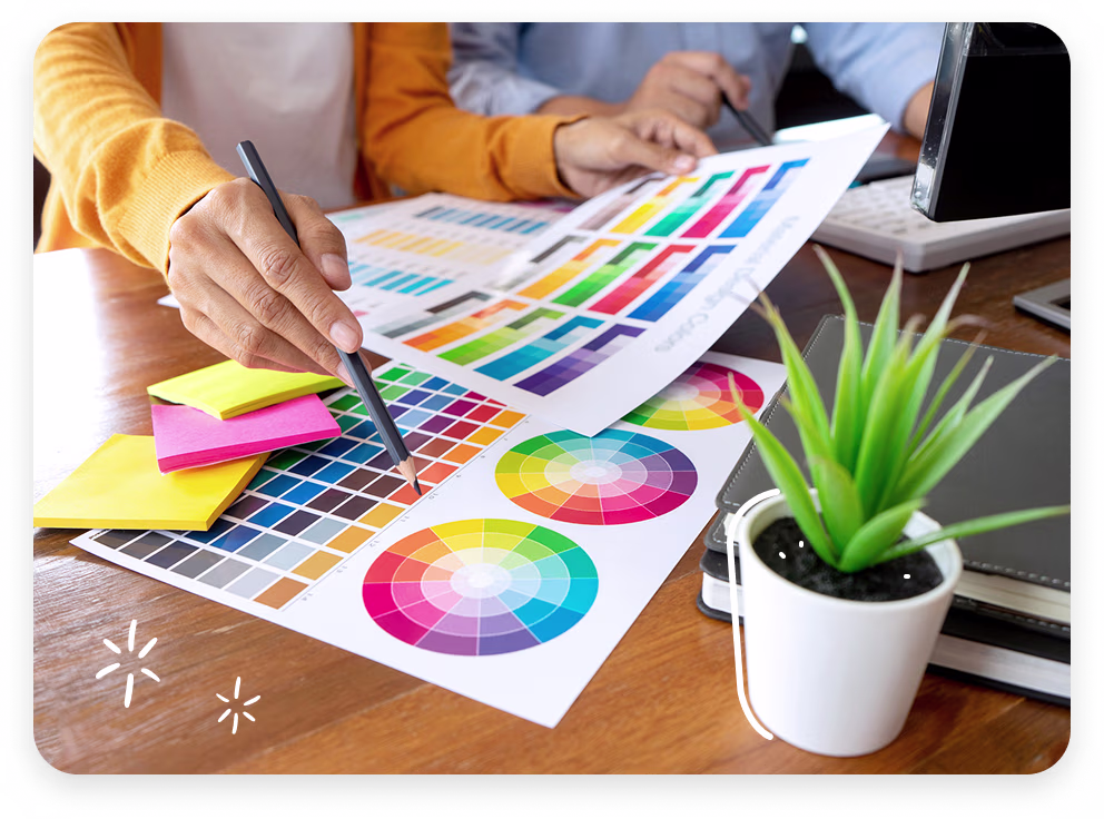 Image of some colour charts