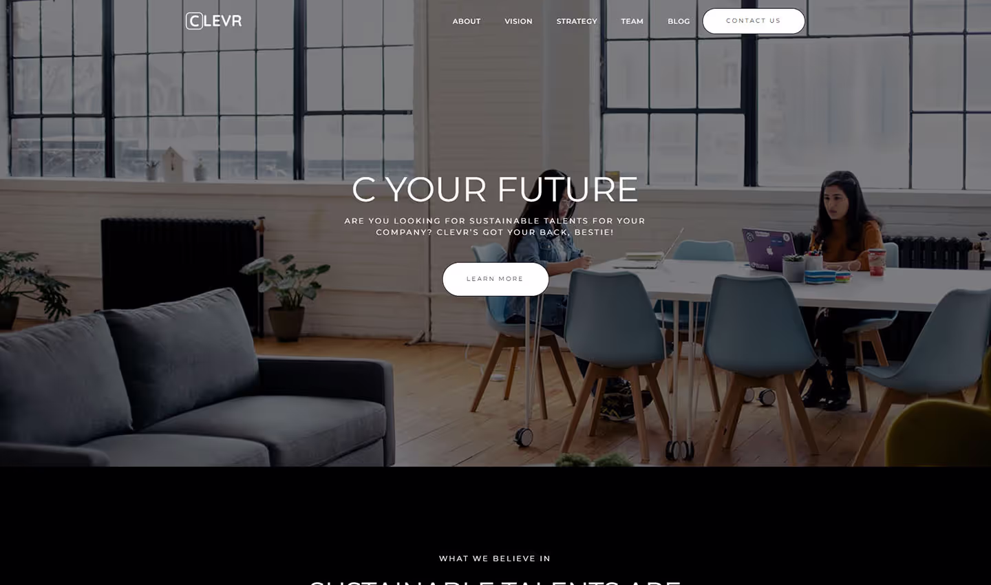 A image of a website