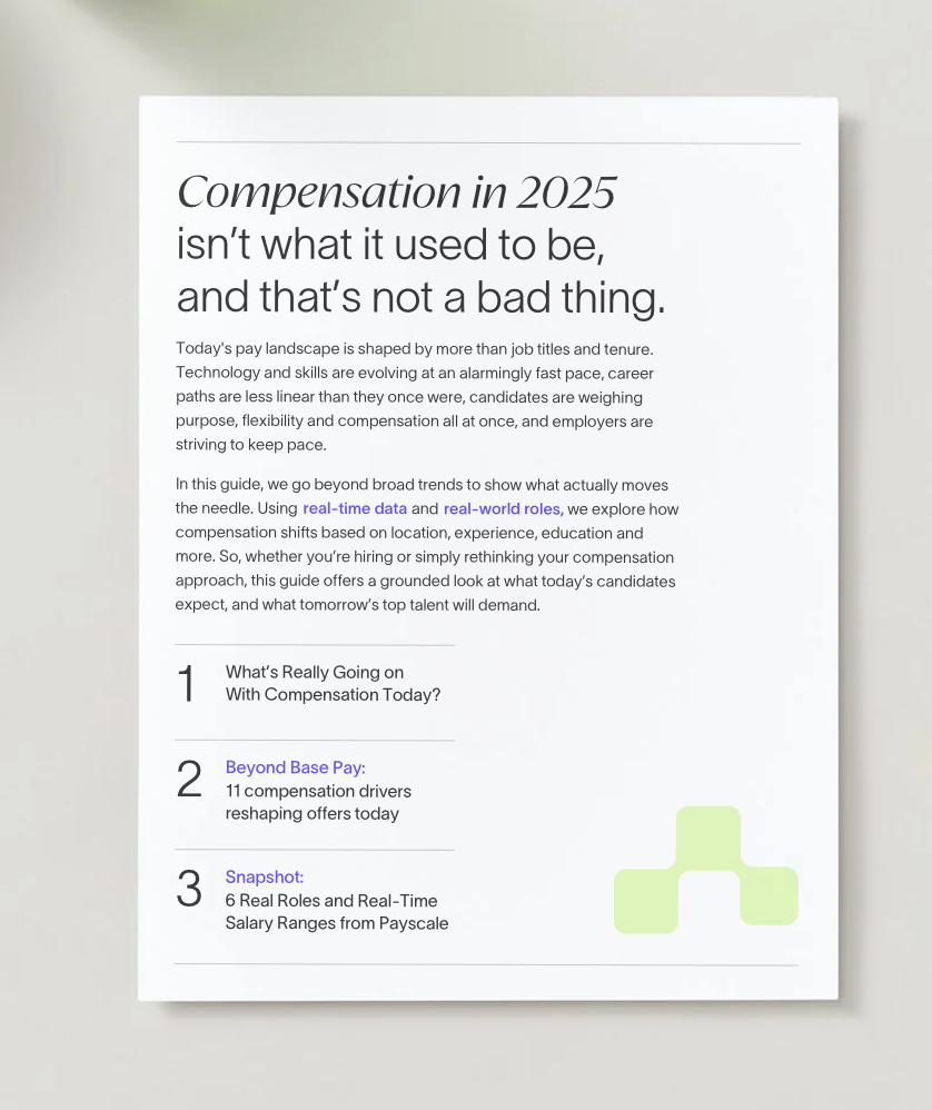 The Real Story on Compensation in 2025