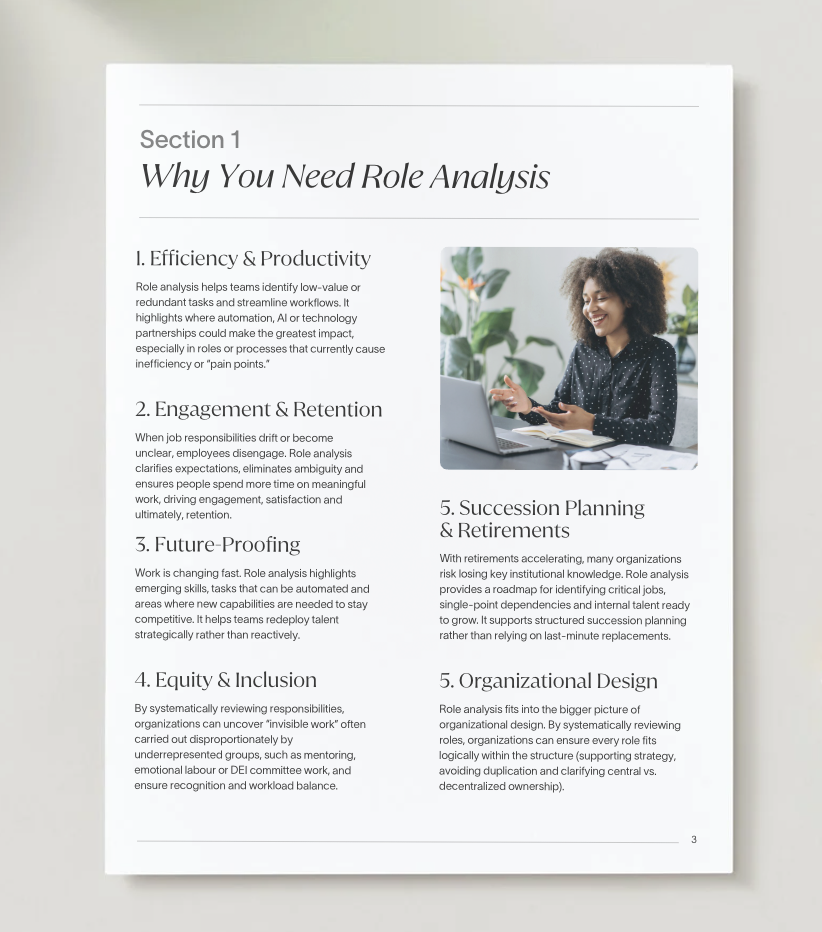 Unlocking Untapped Potential with Role Analysis