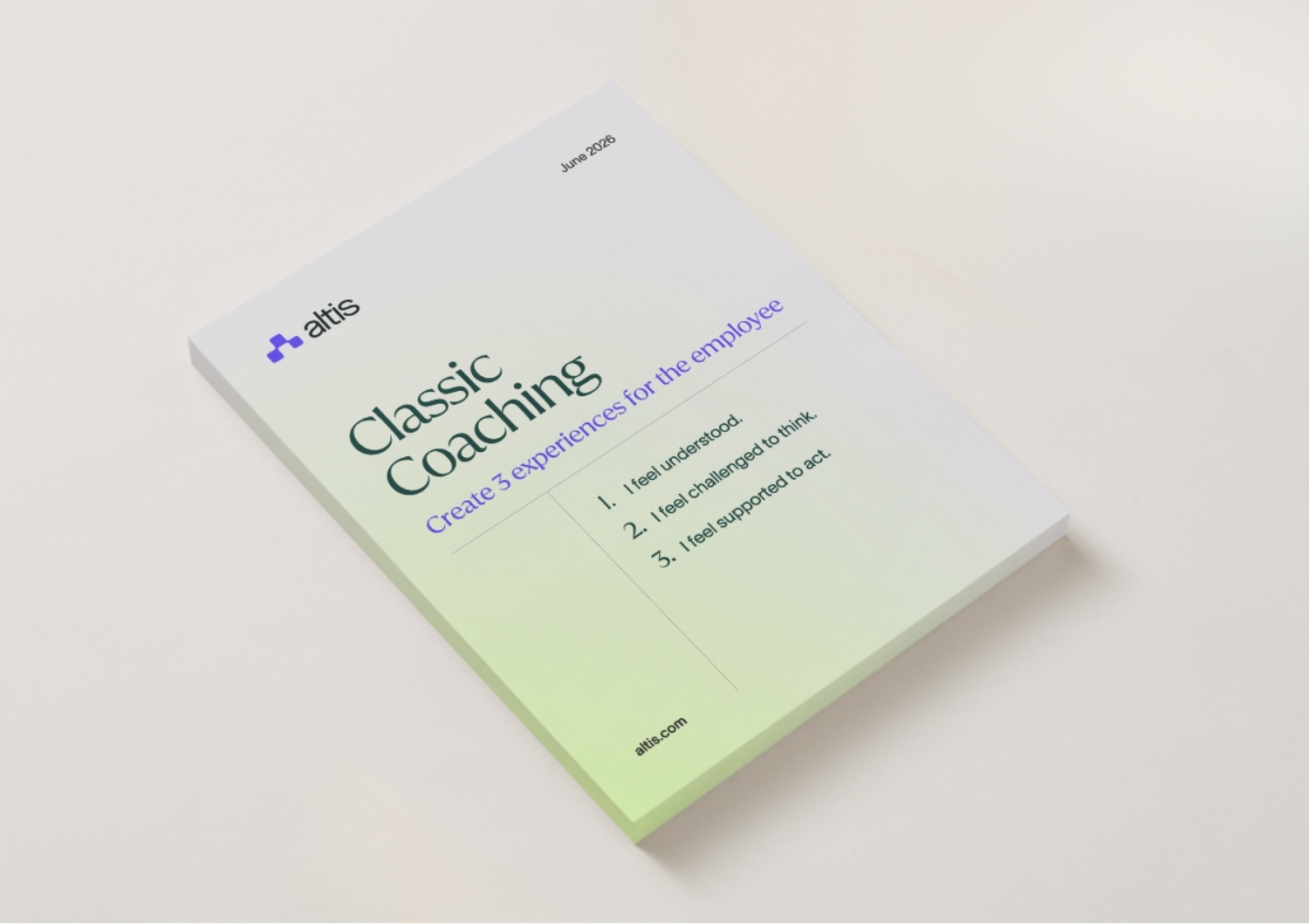 The Manager's Guide to Coaching