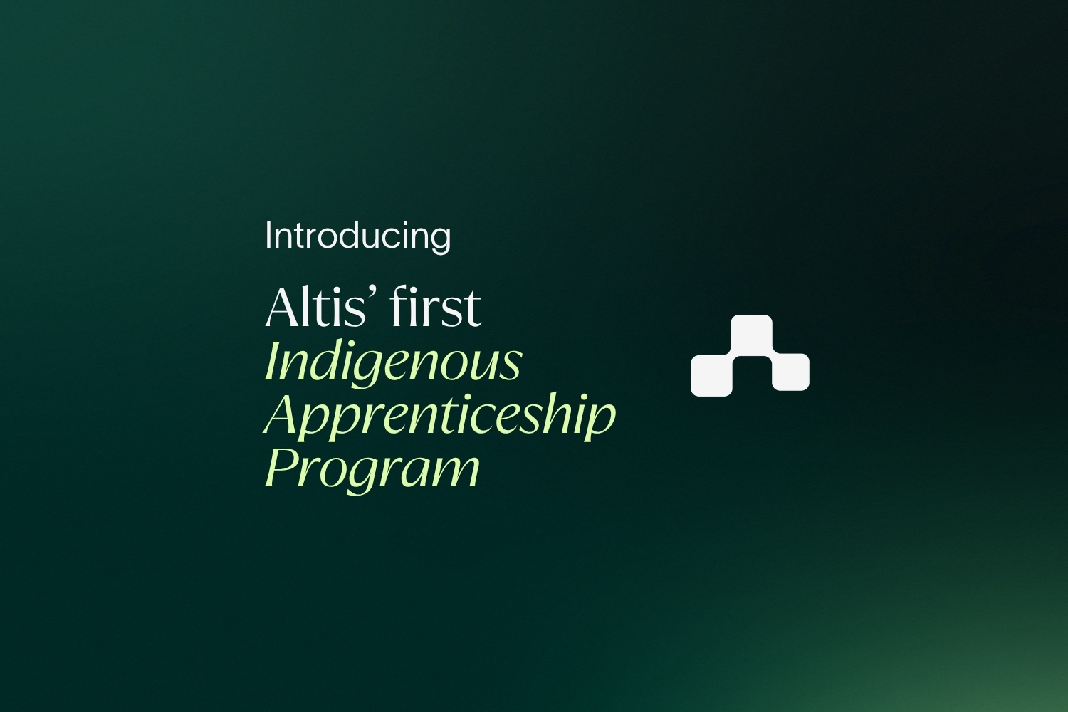 Indigenous Apprenticeship Program