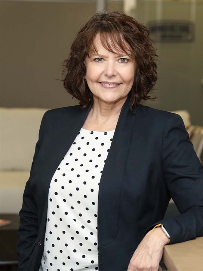 A headshot of Financial Manager, Rhonda Hohenstein