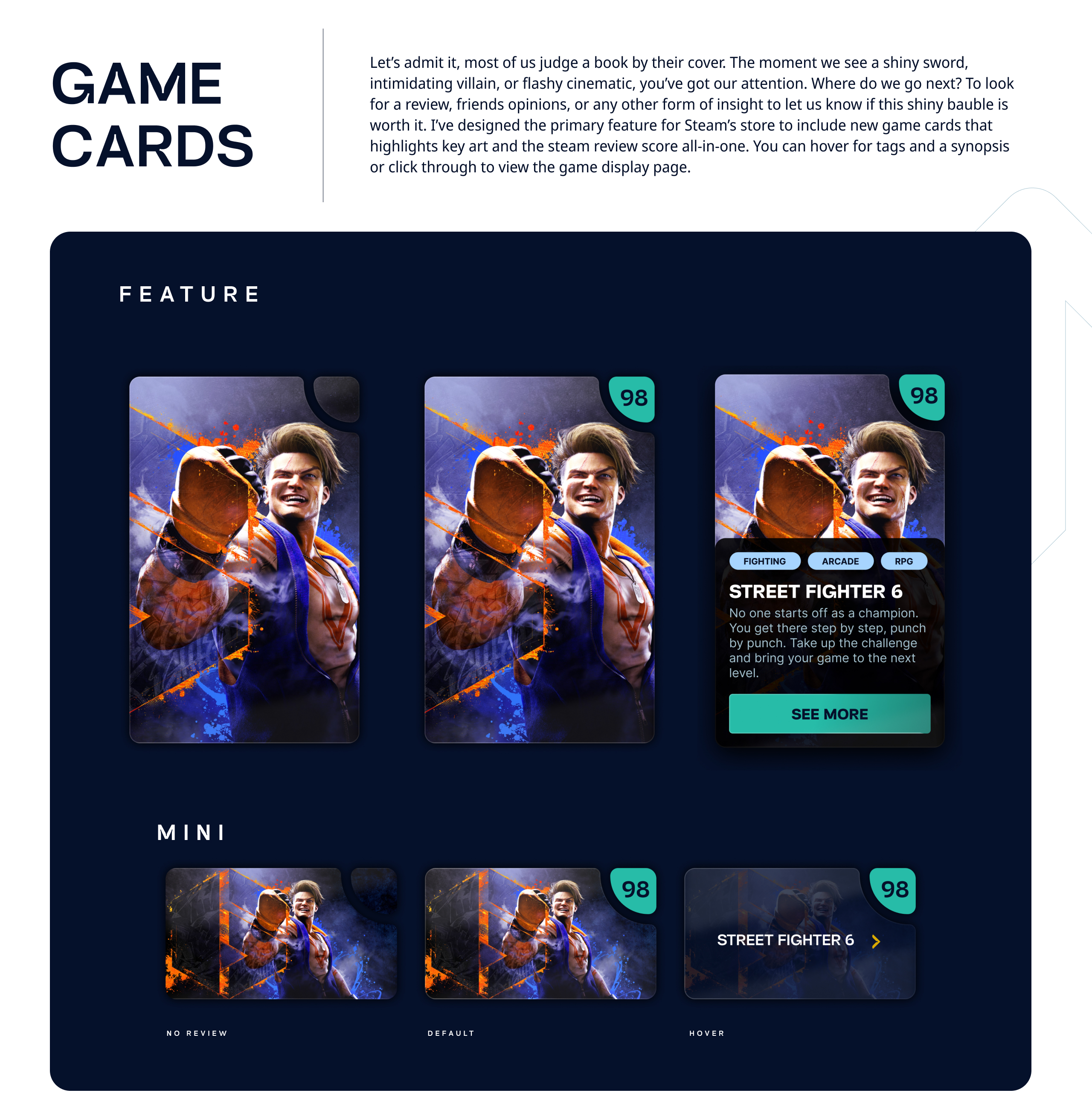 Steam Store Concept