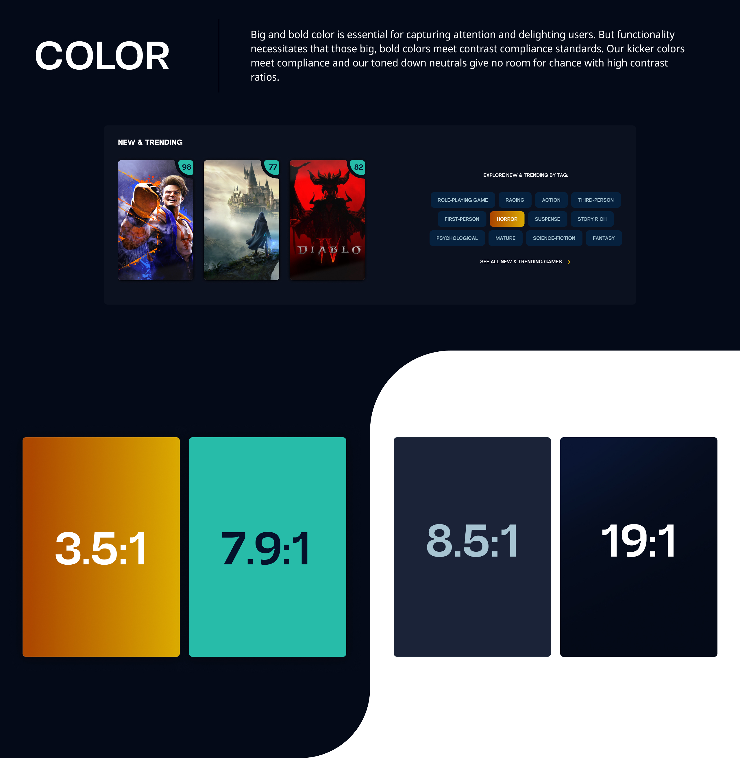 Steam Store Concept