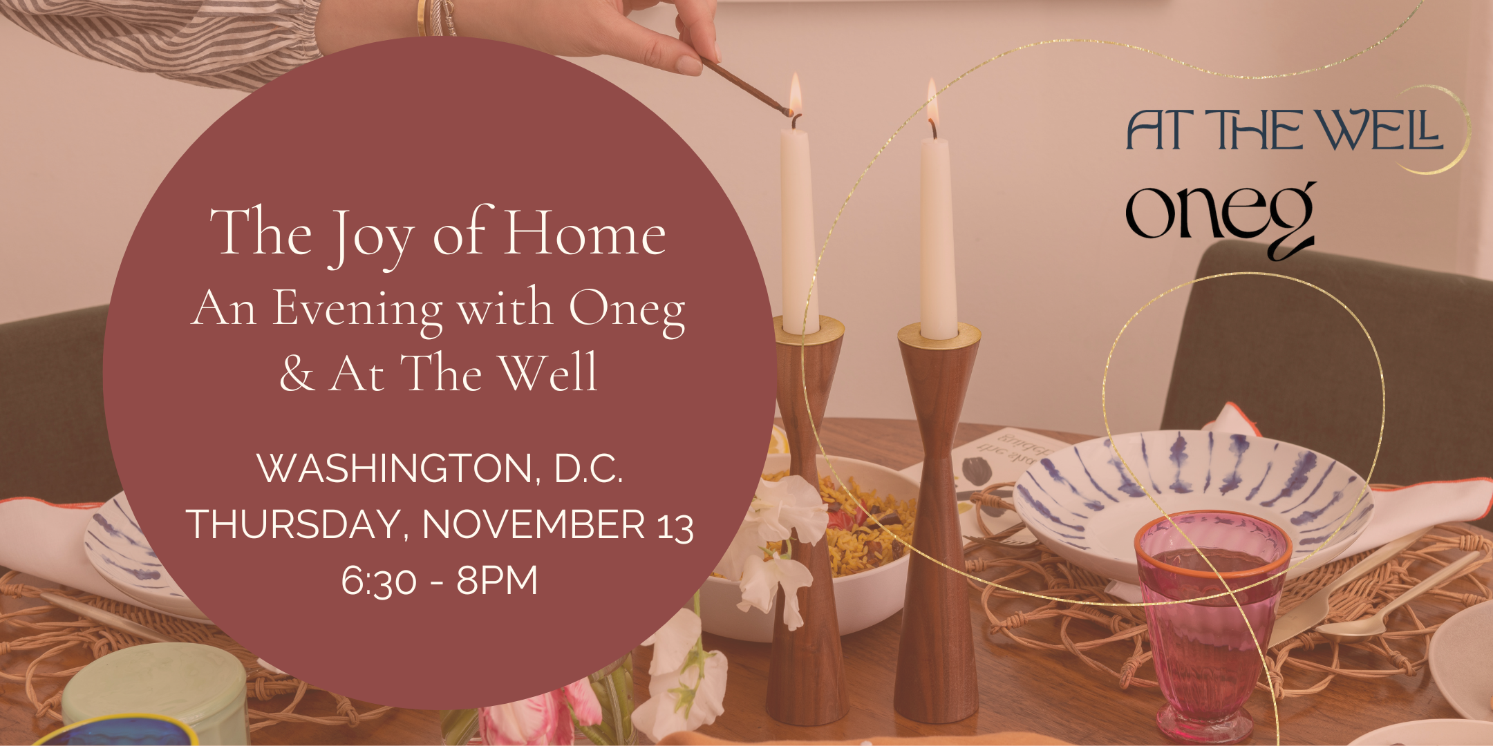 The Joy of Home: An Evening with Oneg & At The Well
