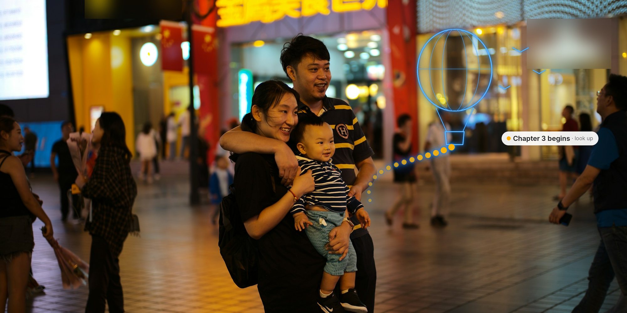 Photo: Fenghua on Unsplash. AR overlay by Moonshot Incorporated.