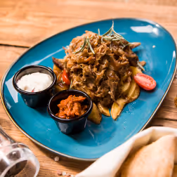 Food on plate picture