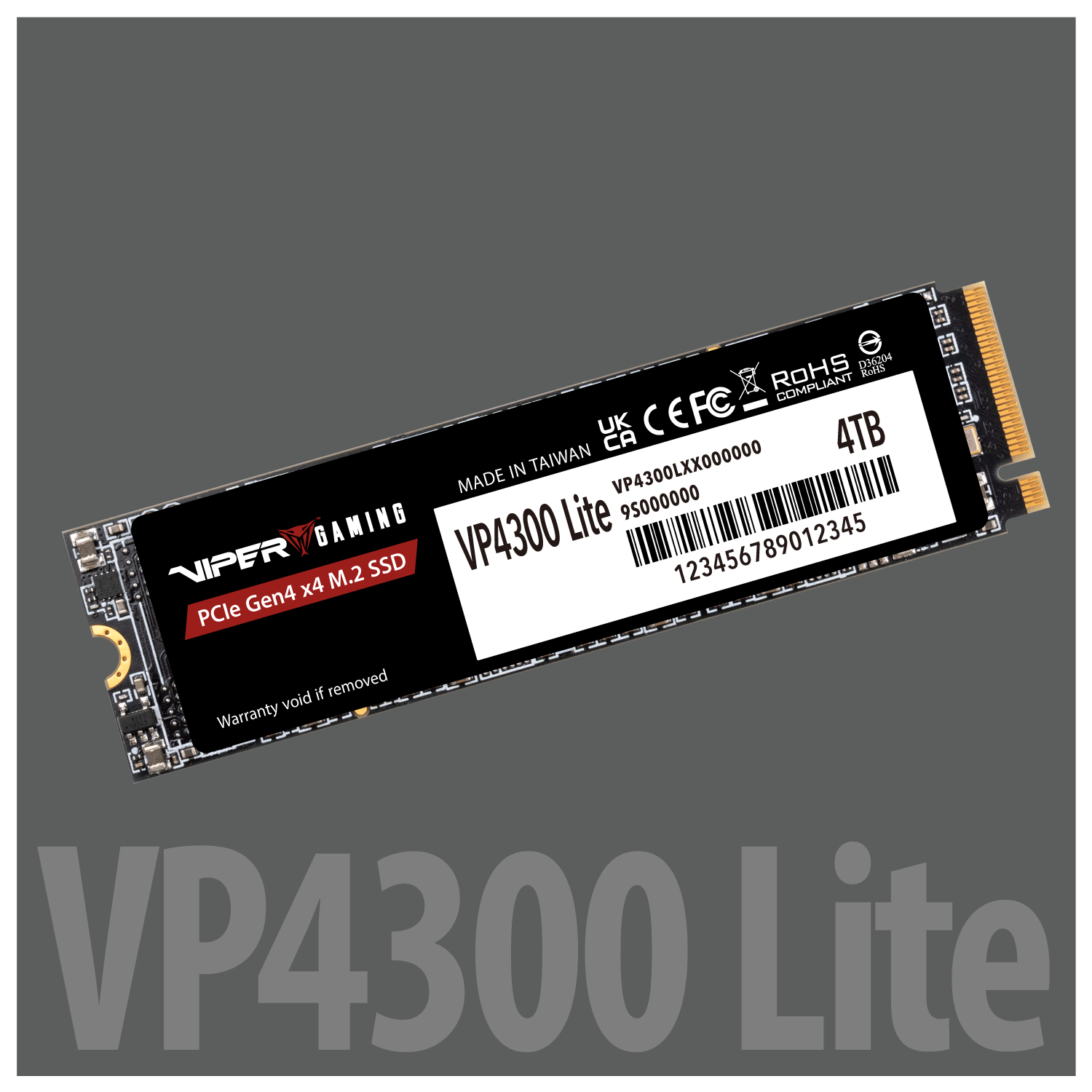 VP4300 Lite PCI-e M.2 Gen4 x4 固態硬碟