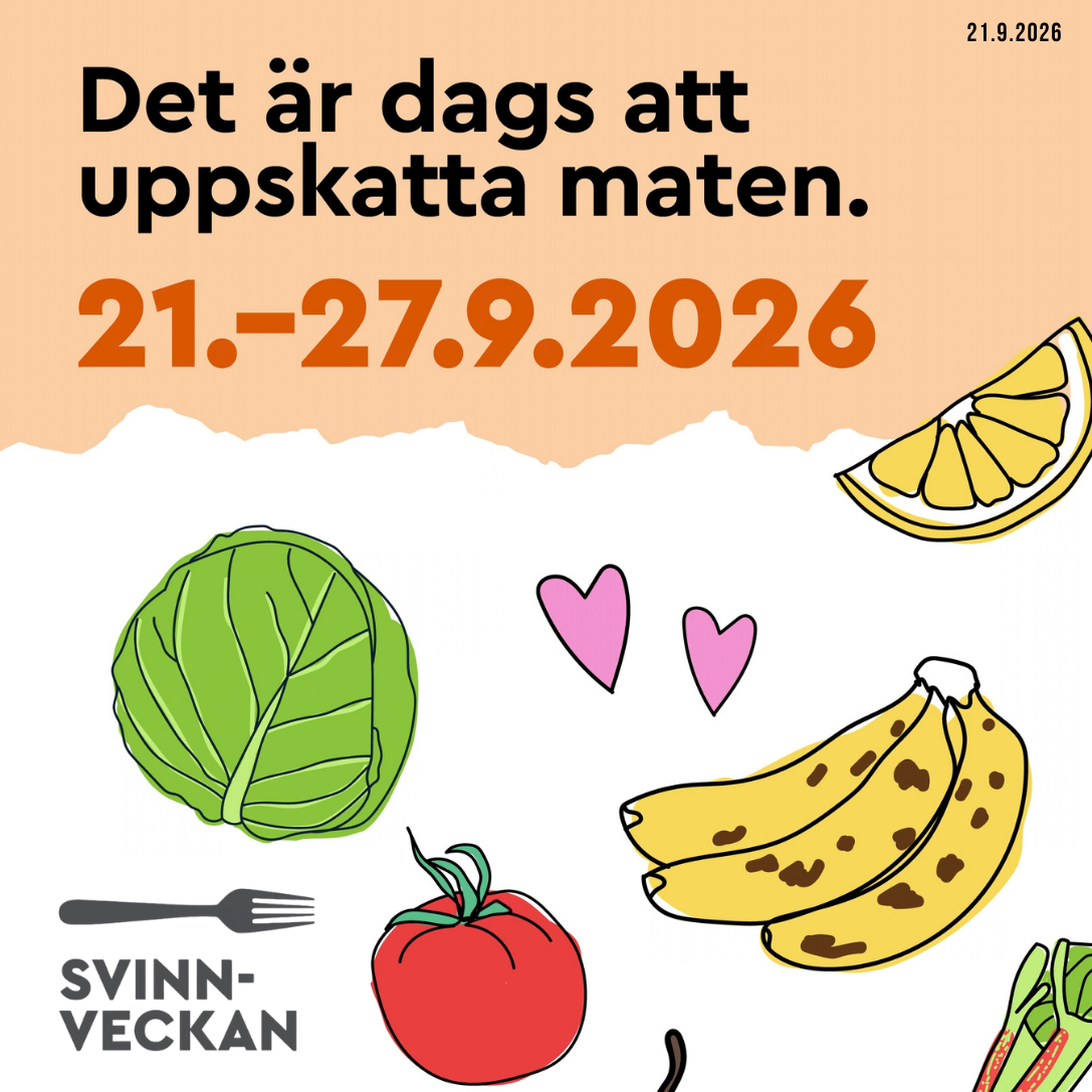 Mat är för värdefullt för att slängas!