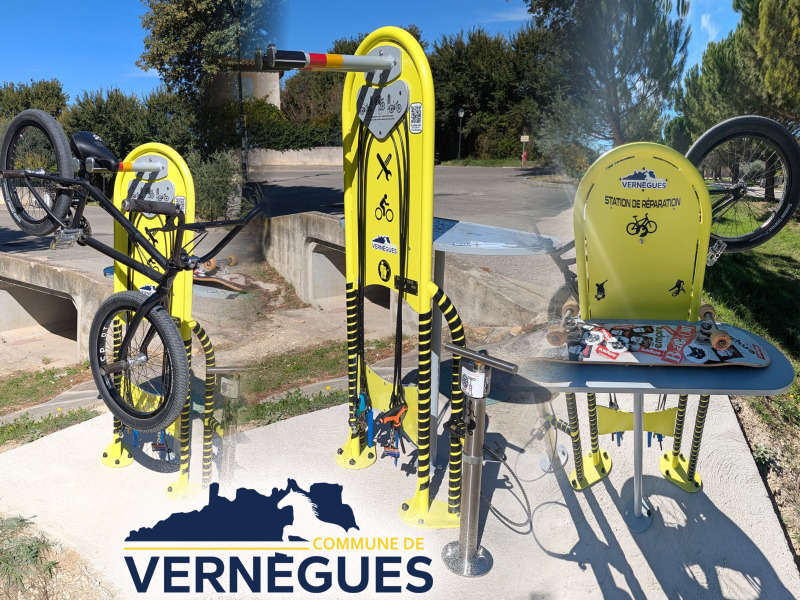 La Ville de Vernègues - Cazan s'équipe d'une nouvelle station IFIX mais du modèle multiglisse IFIX-Overall, cette fois.